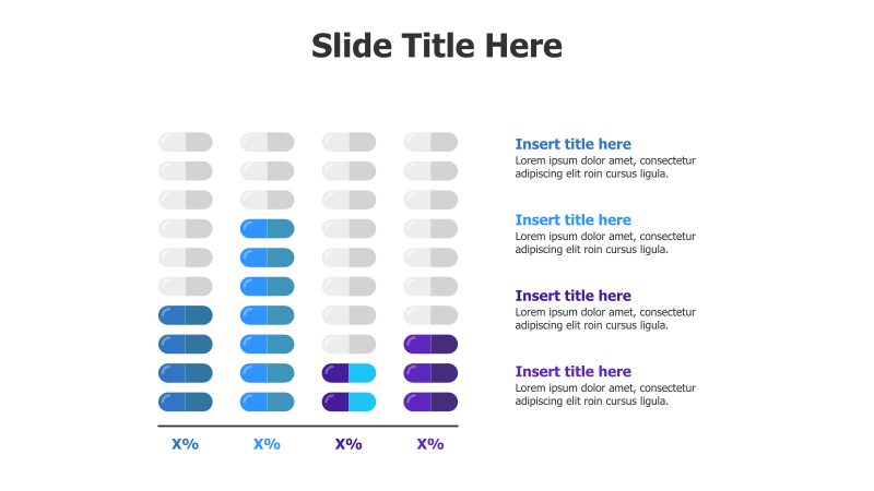 4-Point Pill Chart with Descriptions