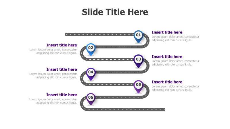 6-Step Roadmap Infographic