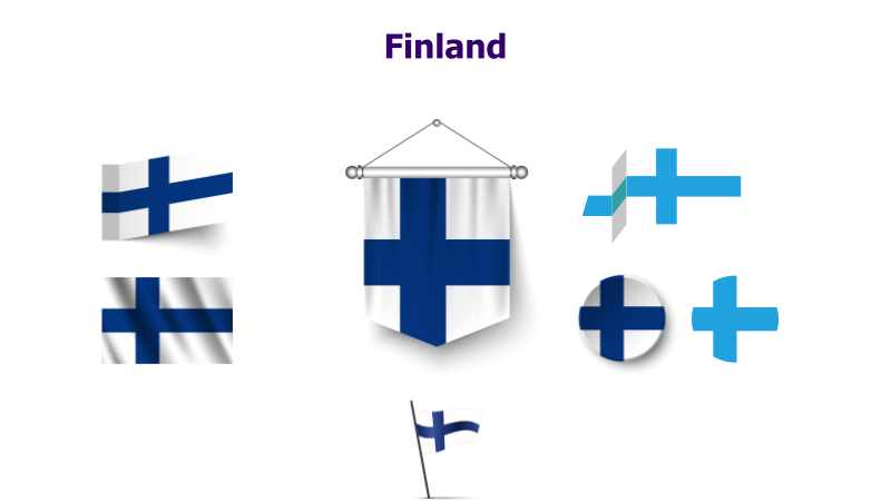 Finland Flag Variations